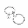 New Keychain Jewelry Women Joyas De Plata 925 Key Rings Fit Original DIY Design Fashion Gift Charms Beadeds Making Sterling Sil225v6877807