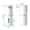 Liquid Soap Dispenser Soap Dispenser 1/2pc Automatic Foam Soap Dispenser Kitchen Bathroom Smart Infrared Touchless 380ml Hand Washer Chargeable 231213