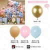 Christmas Decorations 112pcs 510inch Balloons Garland Arch Kit For Birthday Wedding Party Decors Pink Gold Chrome Ballon Baby Shower Kids Gifts Toys 231213
