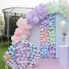 Other Event Party Supplies Large Mermaid Seahorse Shell Mosaic Frame Stand Balloon Filling Box Under The Sea Decoration Kids Birthday Toy Baby Shower 231213