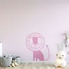 Autocollants muraux Lions amicaux de Style nordique pour chambre d'enfants, sparadrap muraux d'art Animal de dessin animé, décoration de maison en vinyle Pvc, décoration de chambre de bébé