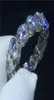 Anillo de promesa de dedo clásico Plata de ley 925 Corte redondo 6 mm Diamante Sona Cz Anillo de boda de compromiso para mujeres Hombres joyería 6136631