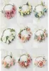 Luxurious Flower Wreath Wedding Bridal Hair Party Crown Floral Garland Bridesmaid Hair Accessories Headpiece He jllhKa1595697