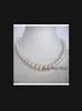 Fine Pearls Jewelry Natural Lastrous 18 -Quot Cal Oryginalne 89 mm Biała Perła Naszyjnik3405202