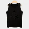 Tanktops voor heren, met lint omwikkeld citaat, mouwloze T-shirts, zomervest, heren, sexy? kostuum