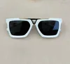 Flat Top Sunglasses Gold Black/Black Smoke Men Designer Sunglasses Shades Sunnies Gafas de sol UV400 Eyewear with Box