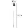 Lampes de pelouse Hauteur 150cm Capteur de mouvement extérieur LED à énergie solaire pour mur de jardin Lampe de travail Lampe de rue Mode Pole Post So I8j8286B