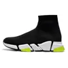 Sock designer Shoes Speed Trainer Mens Shoes Plate-forme Sneakers Graffiti Black White Clear Sole Luxury Loafers Flat Plate-forme Boots designer sneakers