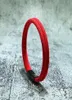 Bedelarmbanden roestvrij staal magnetische gesp armband heren dames minimalistisch dubbellaags Milan touw armband handgeweven geluk rood 8876074