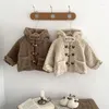 Casaco para baixo inverno crianças parkas meninas dos desenhos animados urso pele engrossar forro meninos jaqueta com capuz crianças