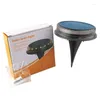 Solar Underground Light Garden Waterproof Villa Rainproof Ground Lamp Outdoor Yard Plug-In Lawn Decoration Lighting