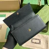 Portefeuille de créateur de luxe pour femmes portefeuille continental en cuir authentique sociale Classic Classic Card Holder Purse Purse avec paquet complet