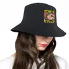 Berets menino unisex balde chapéus cowboy bebop pico anime hip hop pesca sol boné estilo de moda projetado