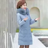 Women's Trench Coats Middle-aged And Elderly Womens Down Cotton-padded Jacket Long Foreign Style Mother Coat Large Size Winter Coa