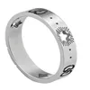 Дизайнерский кольцо для ногтей мужское модное серебряное серебряное покрытие