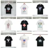 Camisetas masculinas de designer famosa figura impressão algodão tripulação pescoço personalizado camiseta de manga curta