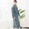 Damen-Nachtwäsche im japanischen Stil, Pijamas, Kimono-Robe, Baumwolle, Bademantel, Handtuchmaterial, Herbst-Winter, verdickendes Paar, Yukata Star El Damen