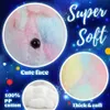 Peluş Işık - Yukarı Oyuncak Led Parlayan At Gökkuşağı Duran Doldurulmuş Peluş Hayvan Yaratıcı Büyülü Renkli Gece Aydınlatıcı Yumuşak Oyuncak Doğum Günü Hediyeleri 231212