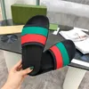 summer men and women couples green duo slippers European station soft rubber flip-flop tide brand bottom beach non-slip sandals