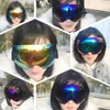 Skibril Anti-condens Man Motocross Googles Outdoor Dames Sneeuwbril Bergsport Vrouwelijke Magnetische Brillen Dubbellaags Heren Skimaskers 231212