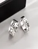 New fashion skull Street titanium steel Band ring fashion couple party wedding men and women jewelry punk rings gift with box5512435