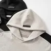 Designer hoogwaardige lente en herfst high street losse letter paar zware hoodie terug flocking bedrukte hoodie
