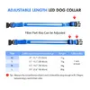 Dog Training Obedience MASBRILL Collar Luminous Pet Supplies Waterpoof Safety Collars dropship 231212