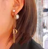 2024 Designer Frauen Weihnachten Design Perle Quaste Ohrringe 925 Silber Nadel Weibliche Ohrringe Perle Ohrringe High Edition