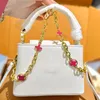 Mini Tote Designer Taschen S Capucines Crossbody Handtasche Frauen Leder Schulter Messenger Geldbörse Marke Berühmte Brieftasche Haspe Weiche Handtasche Geschenk AAA