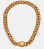 Modne złote łańcuchy Naszyjniki bransoletki dla mężczyzn i kobiet miłośnicy ślubu prezent biżuteria hip -hopowa z pudełkiem NRJ4230113