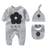 Designer Rompers Newborn Brands Brands Girls garçons Rompers Keno Boys Rompers Luxury Rompers NOUVELLES Vêtements bébé Vêtements Baby Hats Bibs CHD23121220 SASAKIDS