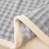 Одеяло серое одеяло благоприятное для кожи покрывало Velevt шаль для сна офисное одеяло домашний плед утолщенная простыня без наволочки 231212