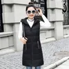 Women's Trench Coats Nice Autumn Winter Fashion Jackets Mid-length Loose Thicken Warm Female Vest Comfortable Sleeveless Ladies Top