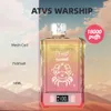 Authentieke Originele ATVS Oorlogsschip 18000 Wegwerp Vape 14 ml Voorgevulde Vapor Box 750 mah Dual Mesh Coil met Batterij display