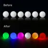 Golf Balls Glow in The Dark Golf Balls LED Light up Glow Golf Ball for Night Sports Super Bright Colorful and Durable 231213