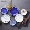 Dishes Plates Japanese simple ceramic plate storage bread tray home decoration pizza cookware porcelain sushi tableware wholesale 231213