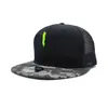 Bola Caps Atacado Corrida Motocicleta Verde Vermelho Boné Beisebol 3D Bordado Snapback Ajustável Hip Hop Hat Unisex Alta Qualidade