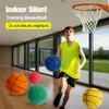 ボールサイレントバスケットボールスクイーズ可能なミュートバウンスボール高密度フォームスポーツボールダイア22/18cmバウンスフットボールスポーツトイ231213