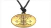 B21 Voodoo Loa Veve pendentif argent richesse amulette Vintage Religion esprit signes collier 6091471