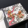Дизайнерские ювелирные изделия Серебряные серьги-гвоздики, стильные серьги с сверкающими цирконовыми цветами для женщин, свадеб, невест, вечеринок, банкетов, подарков