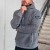 Herren Hoodies Sweatshirts Winter Fuzzy Fleece Warme Hoodies Sweatshirts Männer Casual Plüsch Lange Ärmel Kapuze Zotteliger Pullover mit Tasche Draussen Outwear J231213