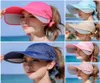 Dropship BC800046 Fashion Female Visors Summer Sun Hat for Woman Baseball Cap Beanie Casquettes Hats Patchwork Visor4165205