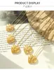 Naszyjniki wisiorek Ins 18k Gold Stated ze stali nierdzewnej z koralikami Naszyjnik dla kobiet Wodoodporny hipoalergiczny prezent biżuterii