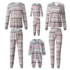 Tenues assorties pour la famille Ensemble de pyjamas assortis de Noël en famille Noël Adulte Enfants Mère et fille Père Fils Vêtements de nuit Bébé Famille Look Tenues 231212