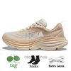 Hoka One Clifton 9 8 Hokas Running Shoes Bondi 8 White Black Coastal Sky Vibrant Orange Shifting Sand Airy Pink On Cloud Sneakers Kvinnor Män utomhus joggingtränare