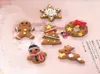 Christmas Charms Pendants Flatback Polymer clay Cabochon For DIY Necklace Earring Keyring Jewelry Making Accessories7767178