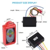 NY 2024 2024 ANDRA AUTO PARTS 12V 24V 433MHz Winch Wireless Remote Control Switch Kit Universal för Jeep ATV SUV Truck Mottagar Modul sändare