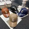 Casquettes de baseball Designer Automne / Hiver Nouvelle lettre en peau d'agneau Chapeau de baseball Haut de gamme Arc de Triomphe Parasol Simple et polyvalent Chapeau MG3T