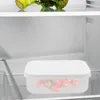 Storage Bottles Refrigerator Box Food Freezer Fridge Organization Container Fruits Vegetable