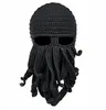 Knitted Face Mask Octopus Knitted Windproof Hat Wool Ski Face Masks Event Party Halloween Knitted Hat Squid Cap Beanie Cool Gifts 8304774